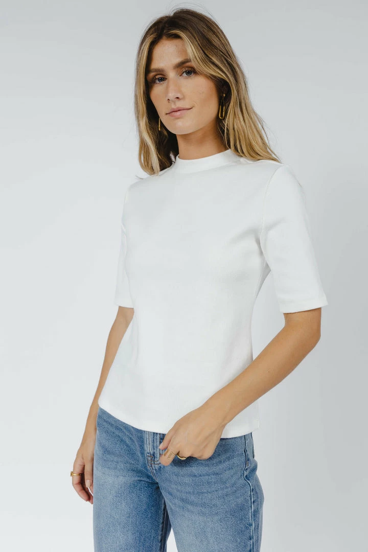 Promo 😍 WORUI Lennox Top In Ivory - FINAL SALE ❤️ 6 WORUI Lennox Top In Ivory - FINAL SALE