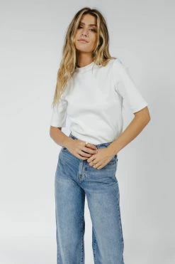 Promo 😍 WORUI Lennox Top In Ivory - FINAL SALE ❤️ 10 WORUI Lennox Top In Ivory - FINAL SALE