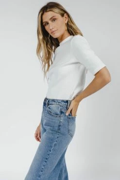 Promo 😍 WORUI Lennox Top In Ivory - FINAL SALE ❤️ 9 WORUI Lennox Top In Ivory - FINAL SALE