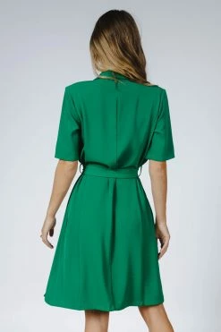 OVI Briar Mini Dress In Green - FINAL SALE