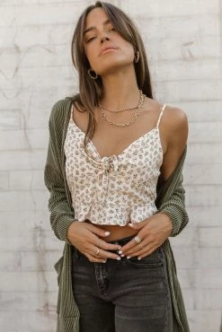 DRESS FORUM Juli Cropped Tank - FINAL SALE