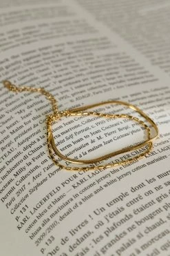 DG JEWELRY Brad Layered Bracelet