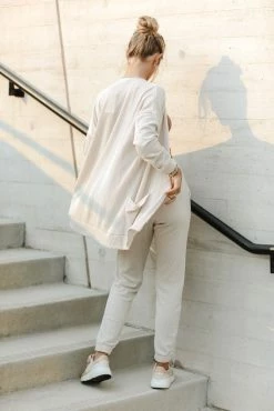 Tres Bien Kaylane Cardigan In Olive - FINAL SALE