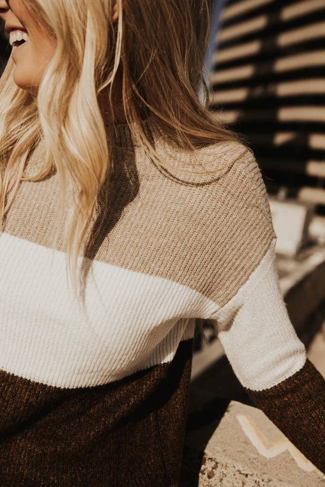 Promo 🔥 STACCATO Colorblock Turtleneck Sweater - FINAL SALE 👍 8 STACCATO Colorblock Turtleneck Sweater - FINAL SALE