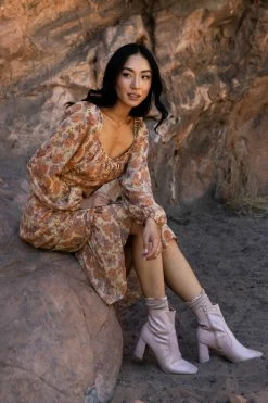 LUSH CLOTHING Rosaline Midi Dress - FINAL SALE