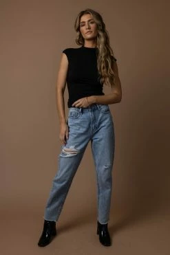 FINAL TOUCH COLLECTION Diana Top In Black - FINAL SALE Tops