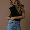 FINAL TOUCH COLLECTION Diana Top In Black - FINAL SALE Tops
