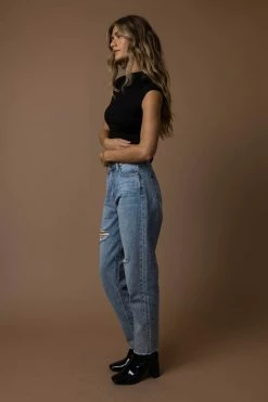 FINAL TOUCH COLLECTION Diana Top In Black - FINAL SALE Tops