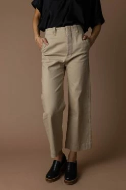 LA MIEL Barbara Pants In Tan - FINAL SALE