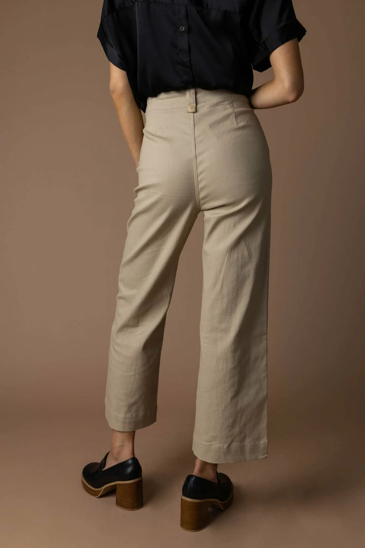 Cheapest β¨ LA MIEL Barbara Pants In Tan - FINAL SALE π 4 LA MIEL Barbara Pants In Tan - FINAL SALE