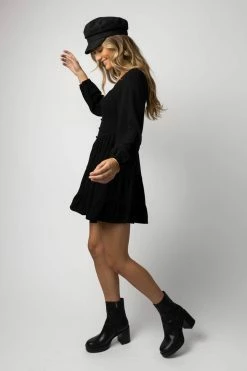 PAPERMOON Meredith Mini Dress In Black - FINAL SALE