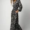 FINAL TOUCH COLLECTION Nellie Maxi Dress In Navy - FINAL SALE