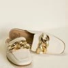 BEAST FASHION Sheena Mules In Beige