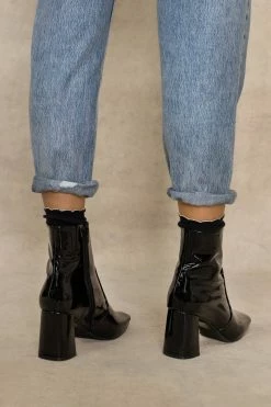 BEAST FASHION Ketsby Boots In Black - FINAL SALE