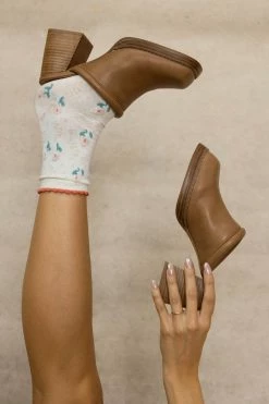 BEAST FASHION Francesca Heeled Mules In Taupe