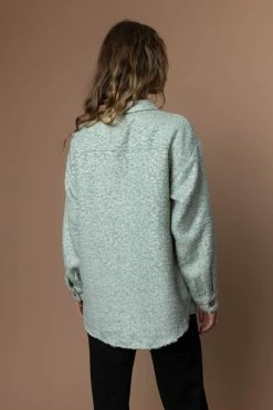 WELLMADE INC Maggie Shirt Jacket - FINAL SALE