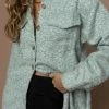 WELLMADE INC Maggie Shirt Jacket - FINAL SALE