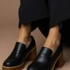 FREE SOUL/MIRACLE MILE Hannah Loafer In Black