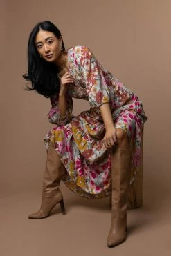 WELLMADE INC Heidi Maxi Dress In Cream - FINAL SALE