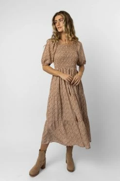 WELLMADE INC Pippa Maxi Dress In Rust - FINAL SALE