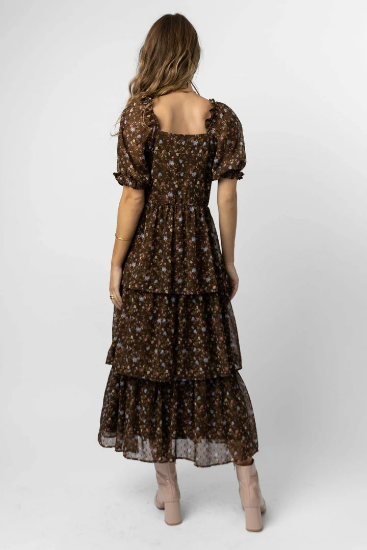 Best Pirce ✔️ WELLMADE INC Mikel Maxi 👗 Dress In Brown - FINAL SALE 🎉 5 WELLMADE INC Mikel Maxi Dress In Brown - FINAL SALE