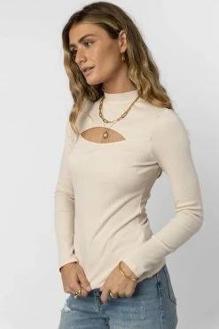 Cheap β¨ WELLMADE INC Carly Ribbed Top In Oatmeal - FINAL SALE π€© 9 WELLMADE INC Carly Ribbed Top In Oatmeal - FINAL SALE