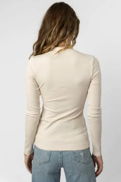 Cheap β¨ WELLMADE INC Carly Ribbed Top In Oatmeal - FINAL SALE π€© 7 WELLMADE INC Carly Ribbed Top In Oatmeal - FINAL SALE