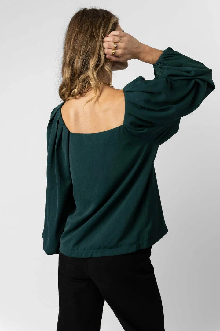 Best Sale 🔔 MAIZE Stephanie Blouse In Jade - FINAL SALE ❤️ 5 MAIZE Stephanie Blouse In Jade - FINAL SALE