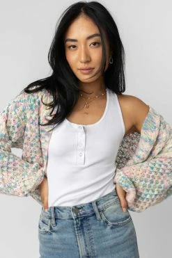 DREAMERS BY DEBUT Vera Cardigan Sweater Tops