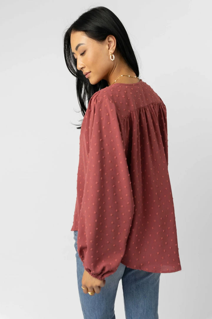 Deals π€© MAIZE Nina Button Up In Mauve Tops π 4 MAIZE Nina Button Up In Mauve Tops