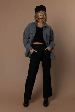 Cheap ๐ LOVE TREE Brinkley Shacket In Grey - FINAL SALE ๐ฅฐ 7 LOVE TREE Brinkley Shacket In Grey - FINAL SALE