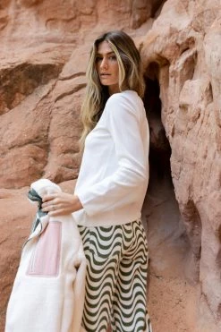 WORUI Makayla Shirt In White - FINAL SALE