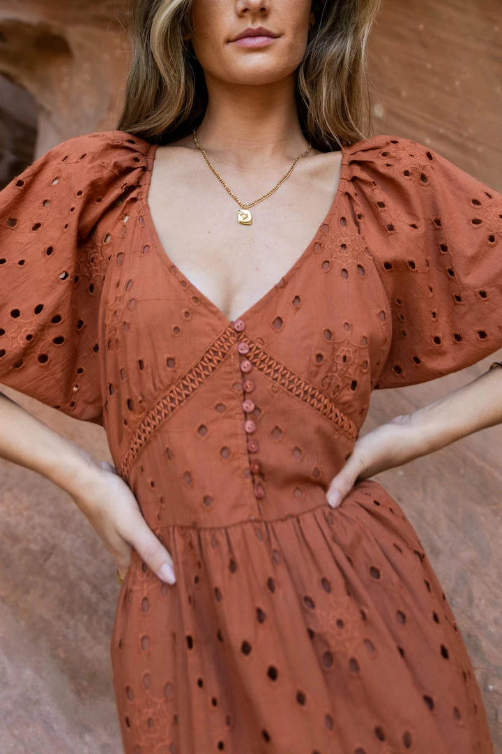 Coupon π€© SEE AND BE SEEN Wilma Maxi π Dress In Copper - FINAL SALE π 2 SEE AND BE SEEN Wilma Maxi Dress In Copper - FINAL SALE