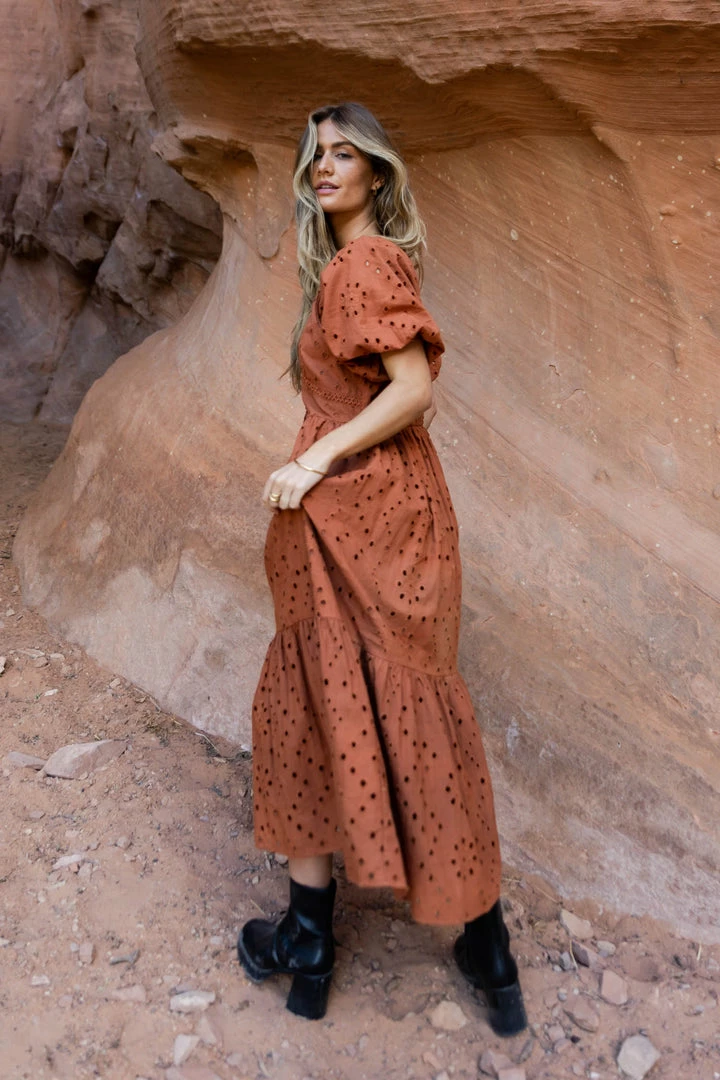 Coupon π€© SEE AND BE SEEN Wilma Maxi π Dress In Copper - FINAL SALE π 3 SEE AND BE SEEN Wilma Maxi Dress In Copper - FINAL SALE