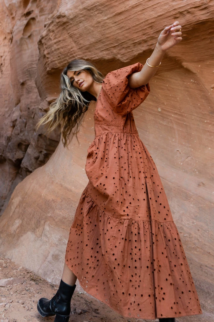 Coupon π€© SEE AND BE SEEN Wilma Maxi π Dress In Copper - FINAL SALE π 1 SEE AND BE SEEN Wilma Maxi Dress In Copper - FINAL SALE