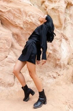 EDIT BY NINE Drea Mini Dress In Black Dresses