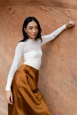 WORUI Cheyenne Top In Ivory