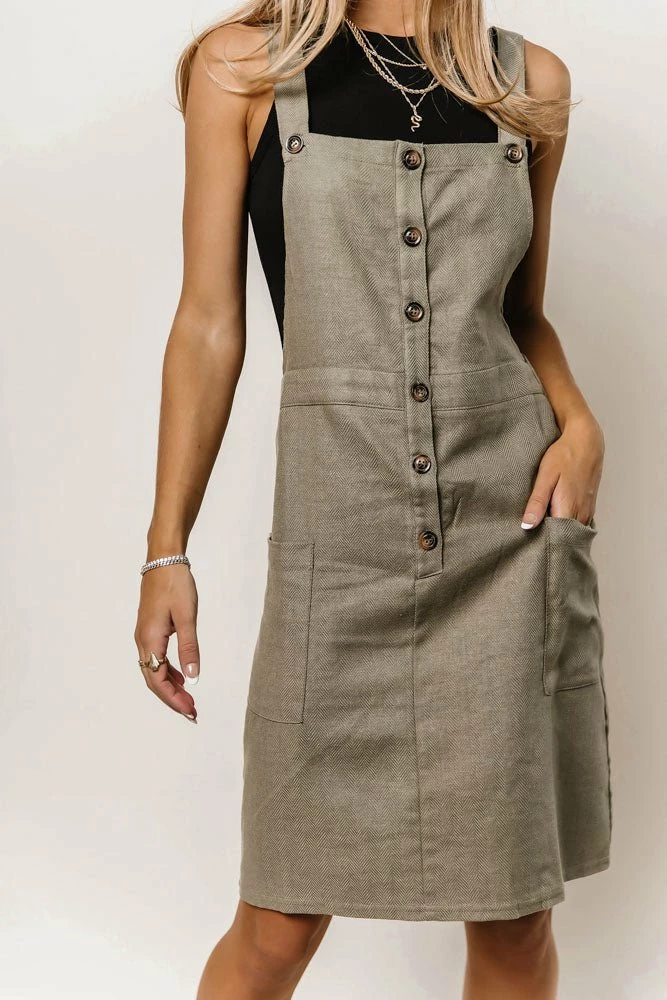 Top 10 🤩 TEA N ROSE Alba Overall 👗 Dress - FINAL SALE ❤️ 7 TEA N ROSE Alba Overall Dress - FINAL SALE