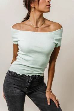 Vero Moda Gabriella Ribbed Top - FINAL SALE Tops