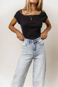 Vero Moda Gabriella Ribbed Top - FINAL SALE Tops