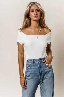 Vero Moda Gabriella Ribbed Top - FINAL SALE Tops