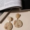 LA RADIANT VAL JEAN GLOBAL Alyosha Drop Earrings In Ivory - FINAL SALE