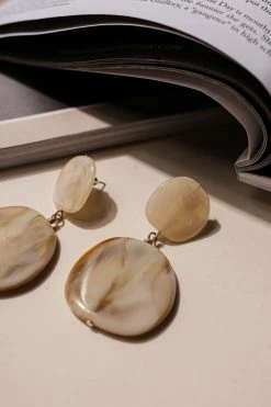 LA RADIANT VAL JEAN GLOBAL Alyosha Drop Earrings In Ivory - FINAL SALE