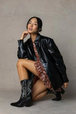 FREE SOUL/MIRACLE MILE Emersyn Boots In Black Shoes