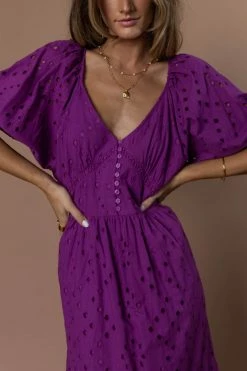 Promo β¨ SEE AND BE SEEN Wilma Maxi π Dress In Magenta - FINAL SALE π 7 SEE AND BE SEEN Wilma Maxi Dress In Magenta - FINAL SALE