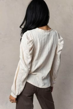 VERY J Tate Puff Sleeve Top - FINAL SALE