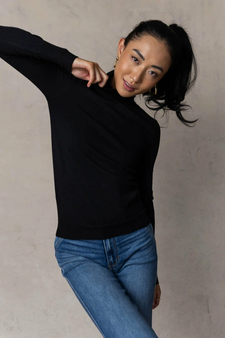 Coupon βοΈ HYFVE Tops Iggy Turtleneck Top In Black - FINAL SALE π― 1 HYFVE Tops Iggy Turtleneck Top In Black - FINAL SALE