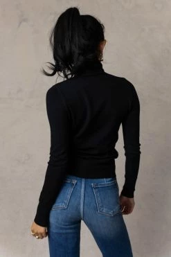 Coupon βοΈ HYFVE Tops Iggy Turtleneck Top In Black - FINAL SALE π― 8 HYFVE Tops Iggy Turtleneck Top In Black - FINAL SALE