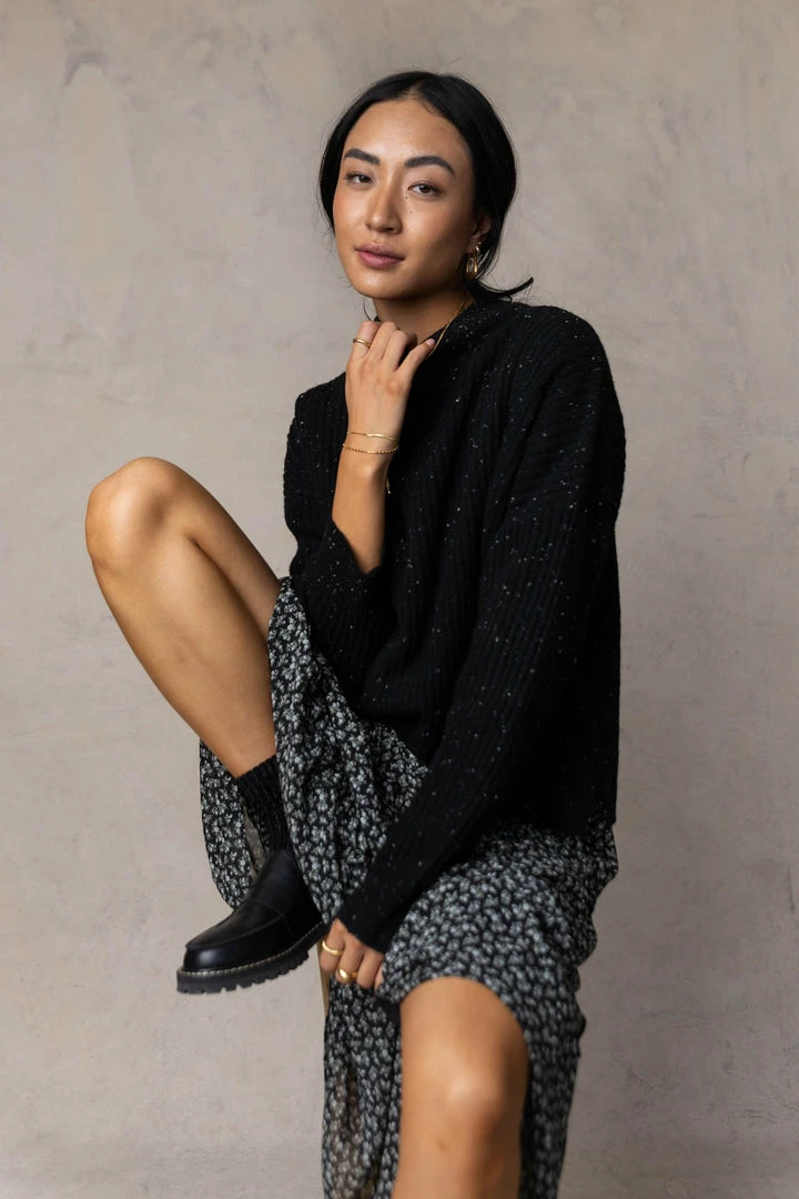 Wholesale π WORUI Fallon Sweater In Black - FINAL SALE π 3 WORUI Fallon Sweater In Black - FINAL SALE