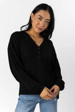 DRESS FORUM Trixie Top In Black